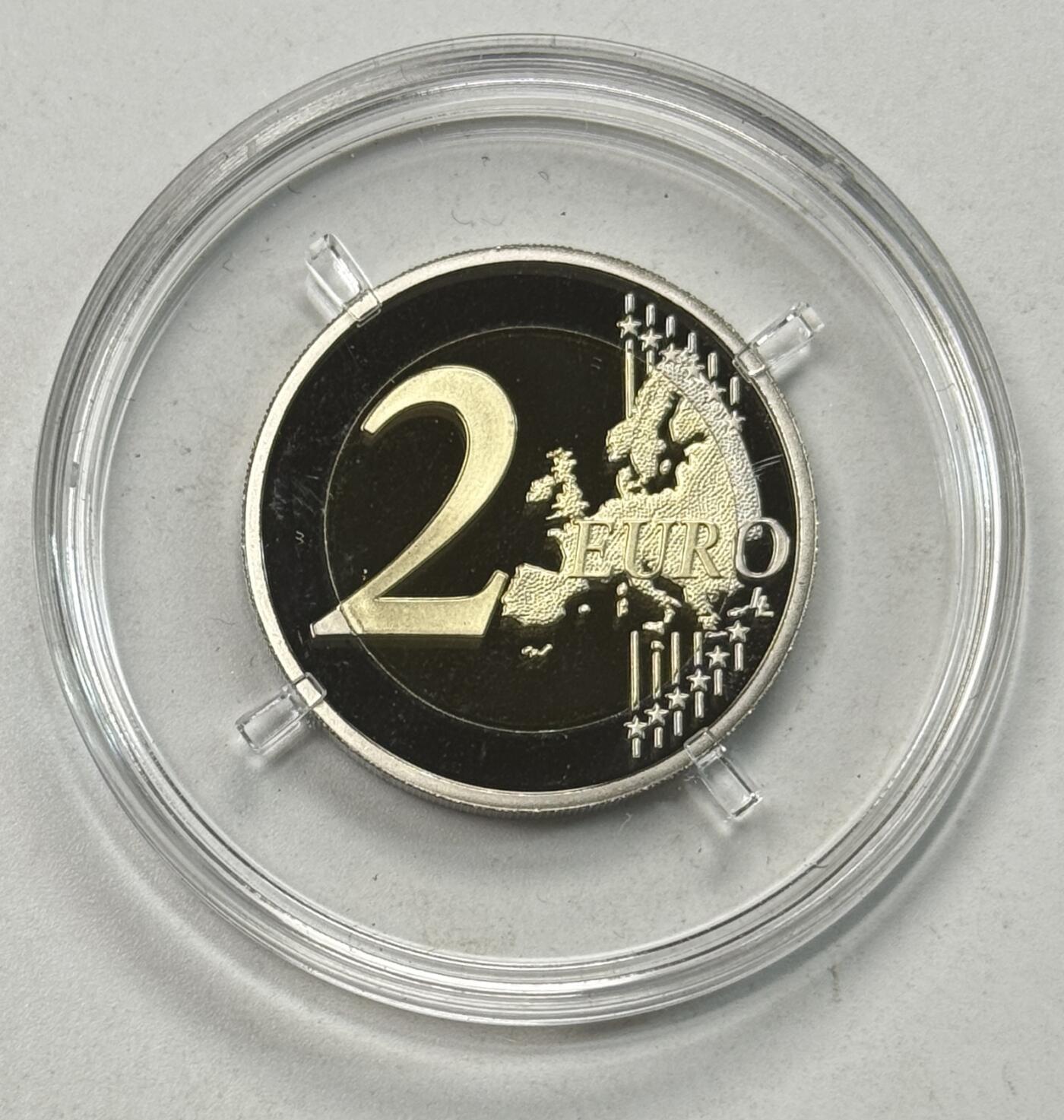 S&S Numismatic世界钱币-拍卖 第123期  法国2025年 巴黎圣母院 2欧元双色精制纪念币 盒证齐全