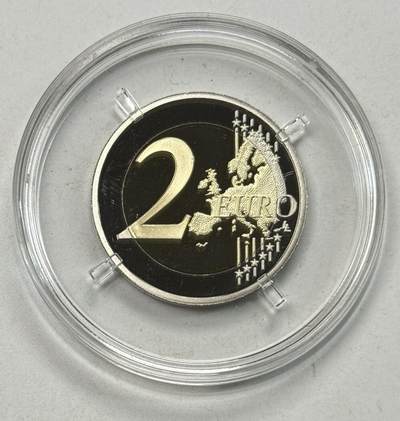 S&S Numismatic世界钱币-拍卖 第126期  法国2025年 巴黎圣母院 2欧元双色精制纪念币 盒证齐全