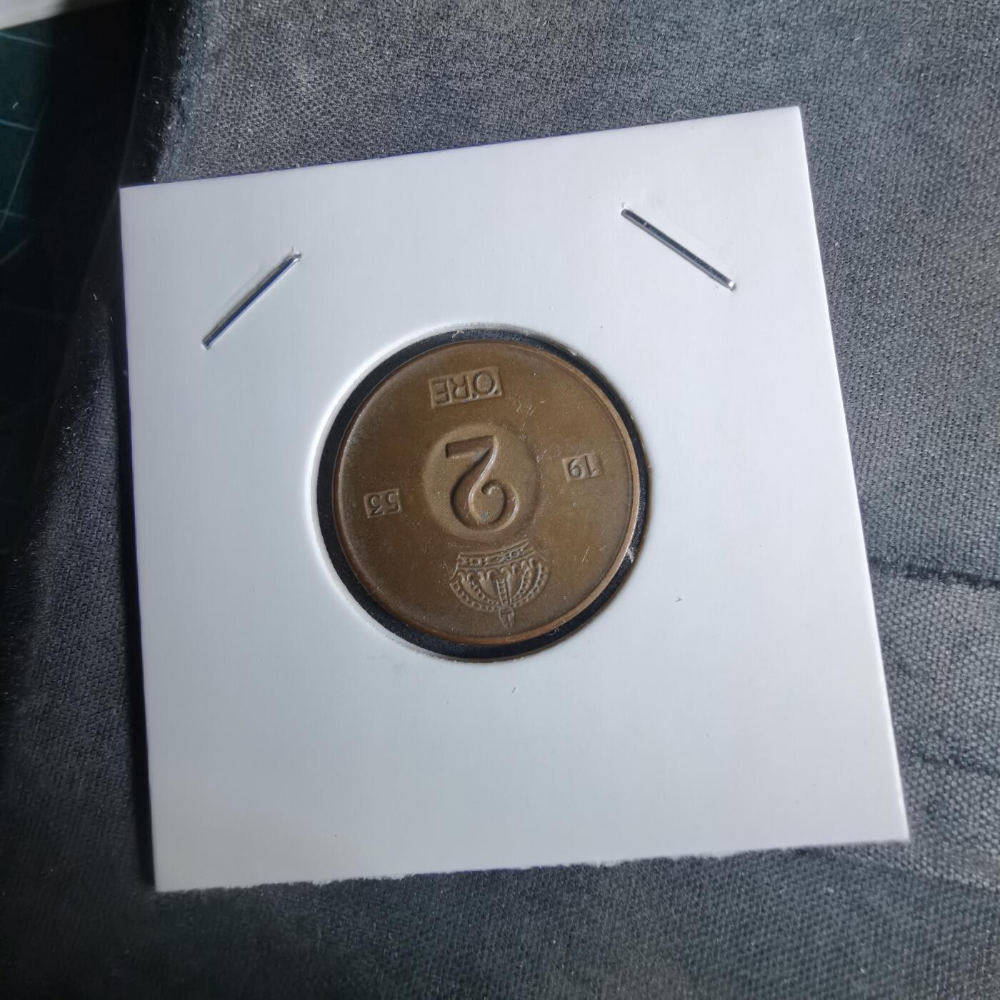 沼泽如烟--第1038场 瑞典1953年2欧尔