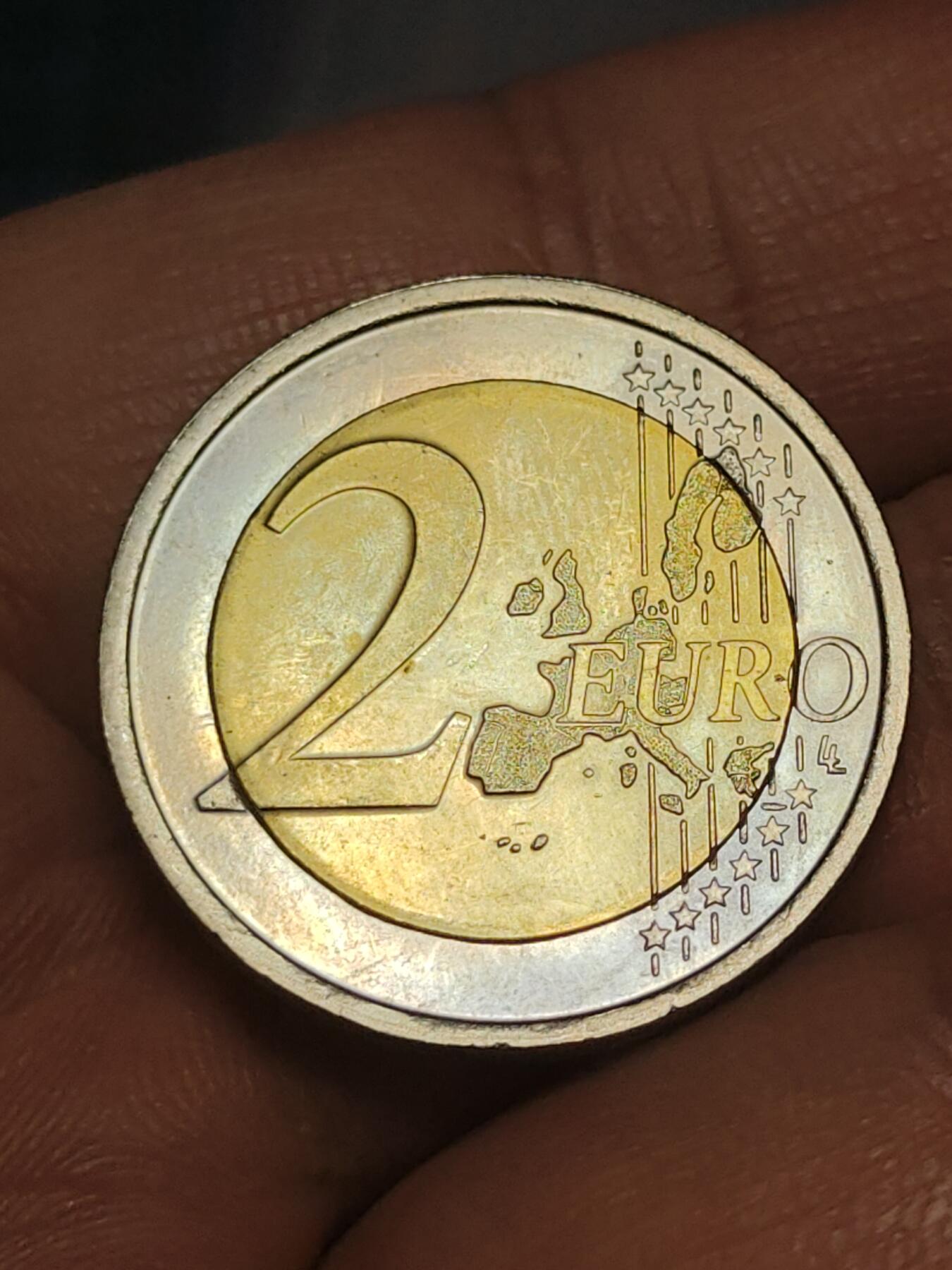 2026年第三十八场(总第二百零七场）外国好品散币场(免佣金) 芬兰🇫🇮2001年2欧元(第一版欧洲地图)