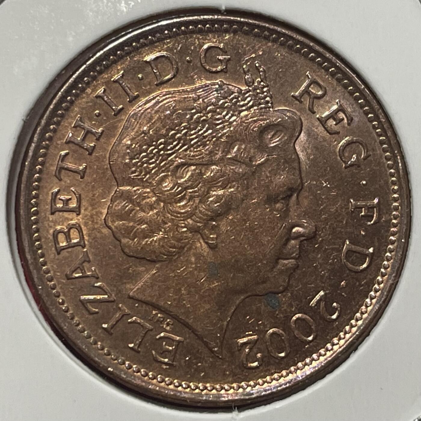 2026年二期【外国硬币、古钱银币】限时专场 【2002年英国2便士流通硬币】一枚