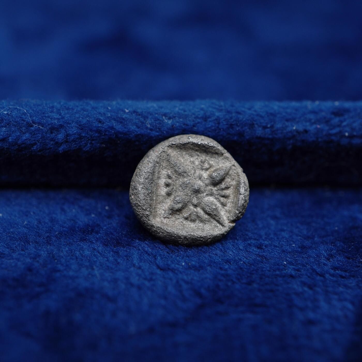 琋语集藏2026年04月欧洲古典打制币拍卖 古希腊爱奥尼亚地区-咆哮狮子2奥波银币