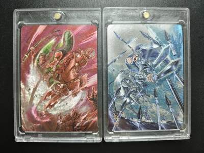 天玑星卡拍第183期《4.2周四截拍》持续收拍收评中 满赠卡需备注 - 万享 三国 关羽 赵云 23 49/50 粗闪 两张