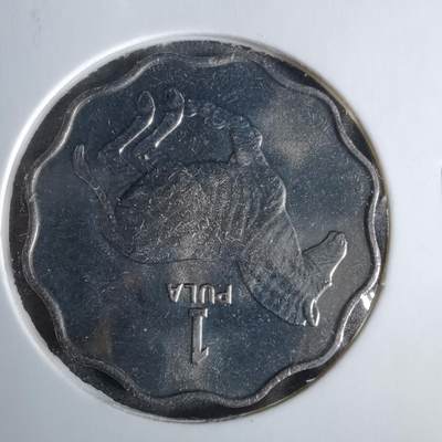 沼泽如烟--第1038场 - 博茨瓦纳1981年1普拉