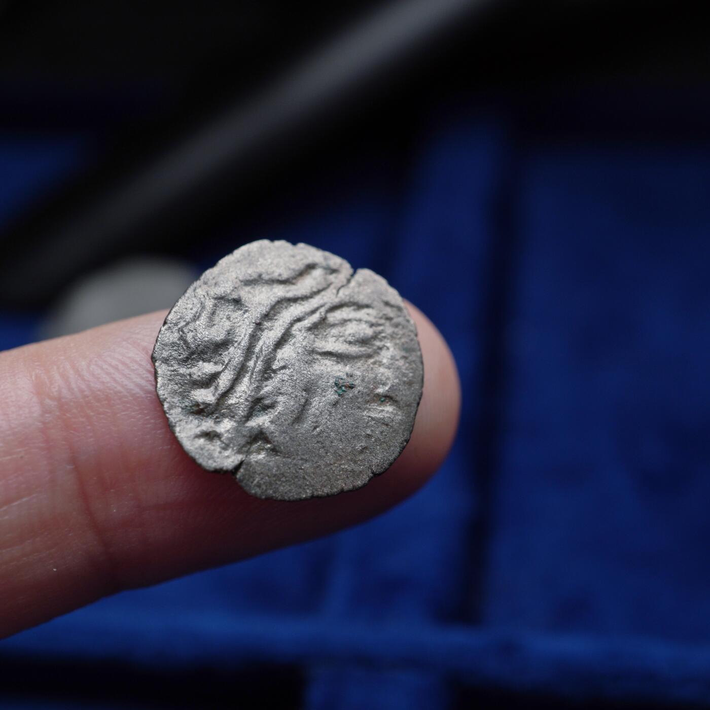 琋语集藏2026年04月欧洲古典打制币拍卖 古希腊科马基尼地区模仿塞琉古德米特里一世德拉克马银币