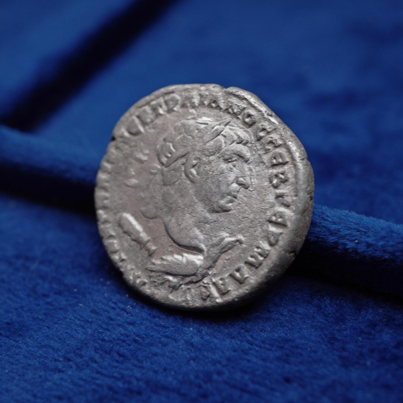 琋语集藏2026年04月欧洲古典打制币拍卖 古罗马塞琉西亚行省-佩里亚 图拉真与大力神4德银币