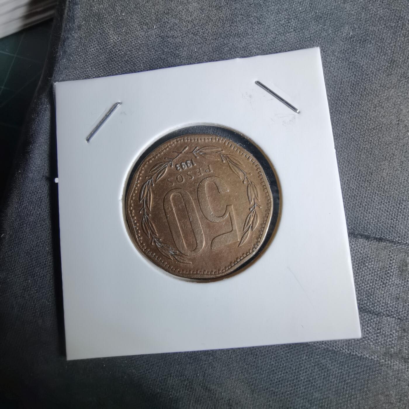 沼泽如烟--第1038场 智利1993年50比索