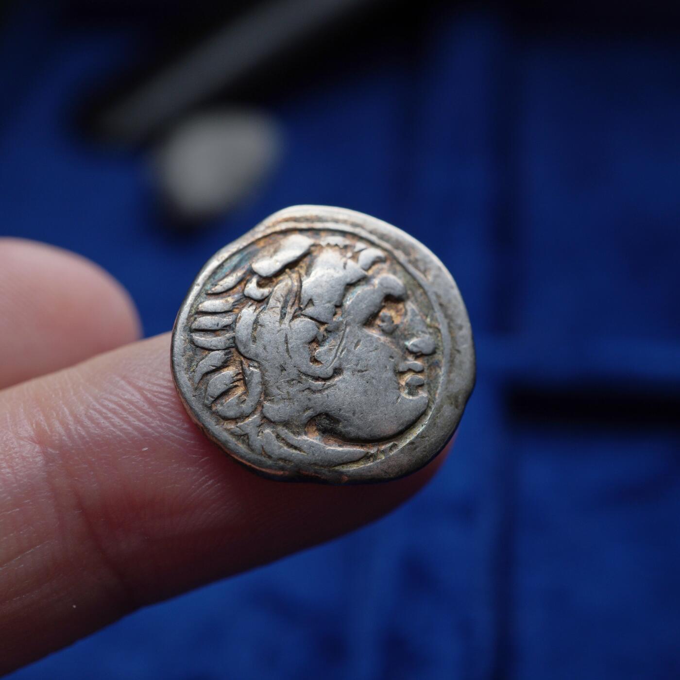 琋语集藏2026年04月欧洲古典打制币拍卖 古希腊马其顿王国大力神赫拉克勒斯1德银币