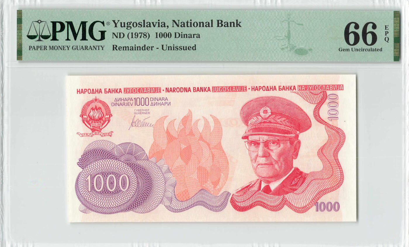 小福收藏拍卖第204期 评级币精选场 本期有 荷兰经典AA冠拿杯子的蛇 叙利亚世遗帕尔米拉古城豹子号冠军分 法国红衣主教冠军分 意大利经典达芬奇   白俄罗斯 "Millennium" 纪念版AA冠全同千位号全套  南斯拉夫铁托未发行版 美国 墨西哥 越南 法属印度支那等多国精美高分珍稀老钞精品纸币