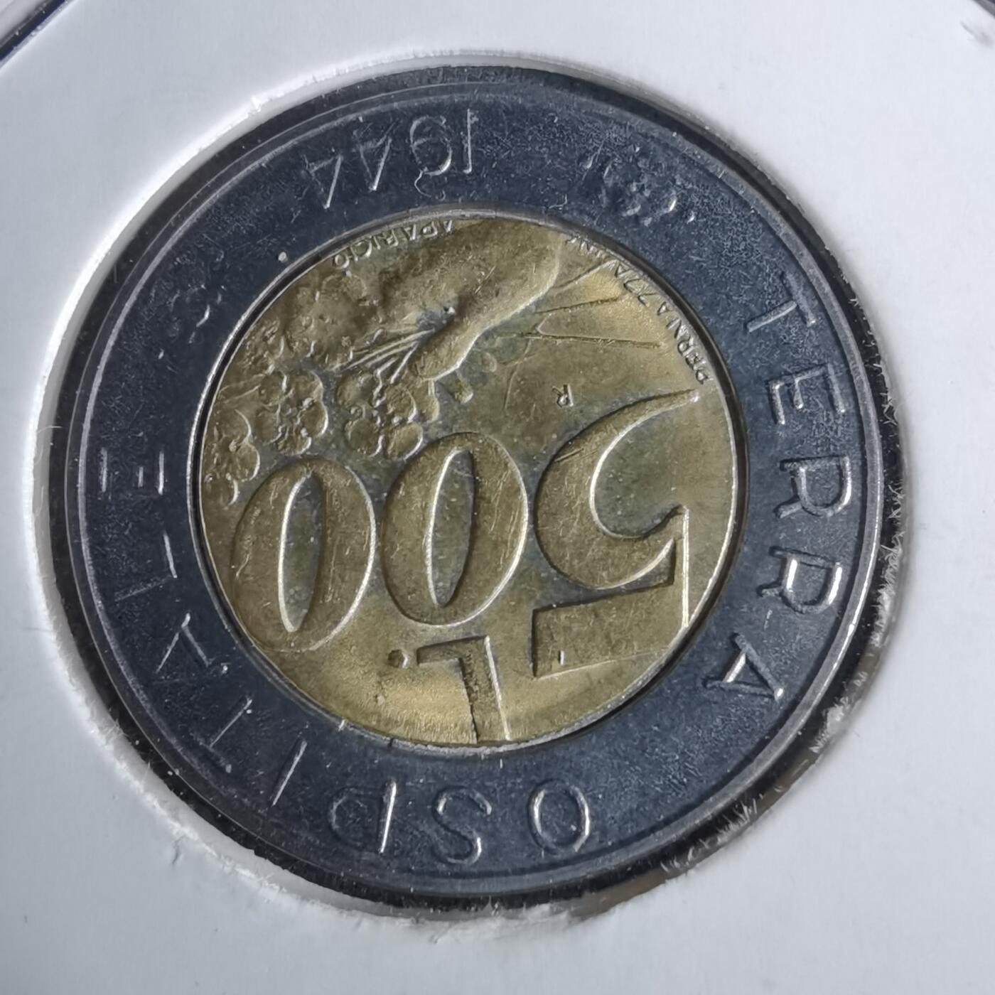 沼泽如烟--第1038场 圣马力诺1991年500里拉