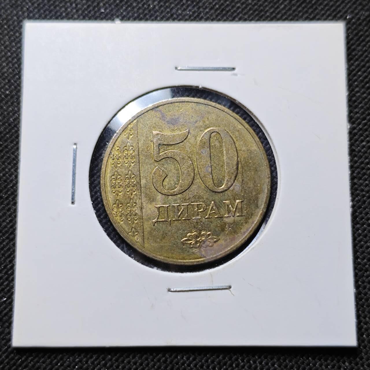 KK钱币收藏小铺  第410期 2月预留时间 周末发货 塔吉克斯坦 