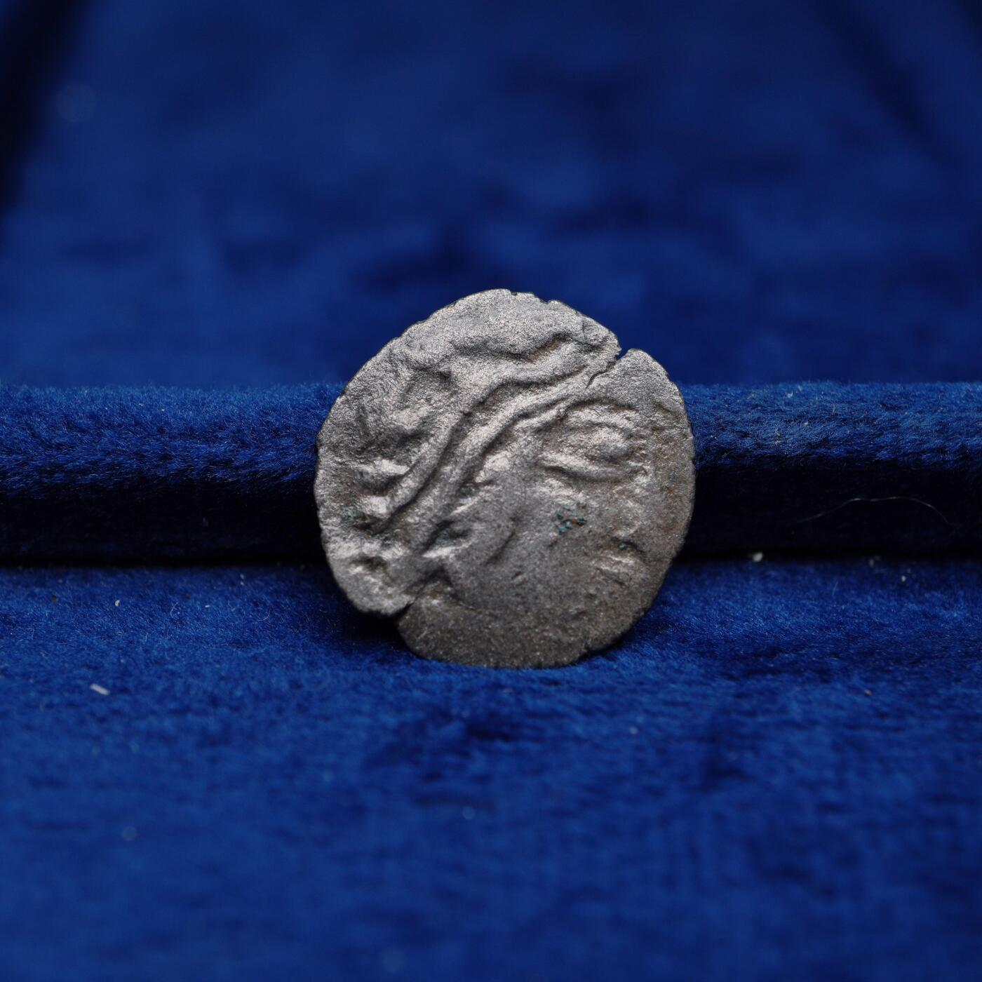 琋语集藏2026年04月欧洲古典打制币拍卖 古希腊科马基尼地区模仿塞琉古德米特里一世德拉克马银币