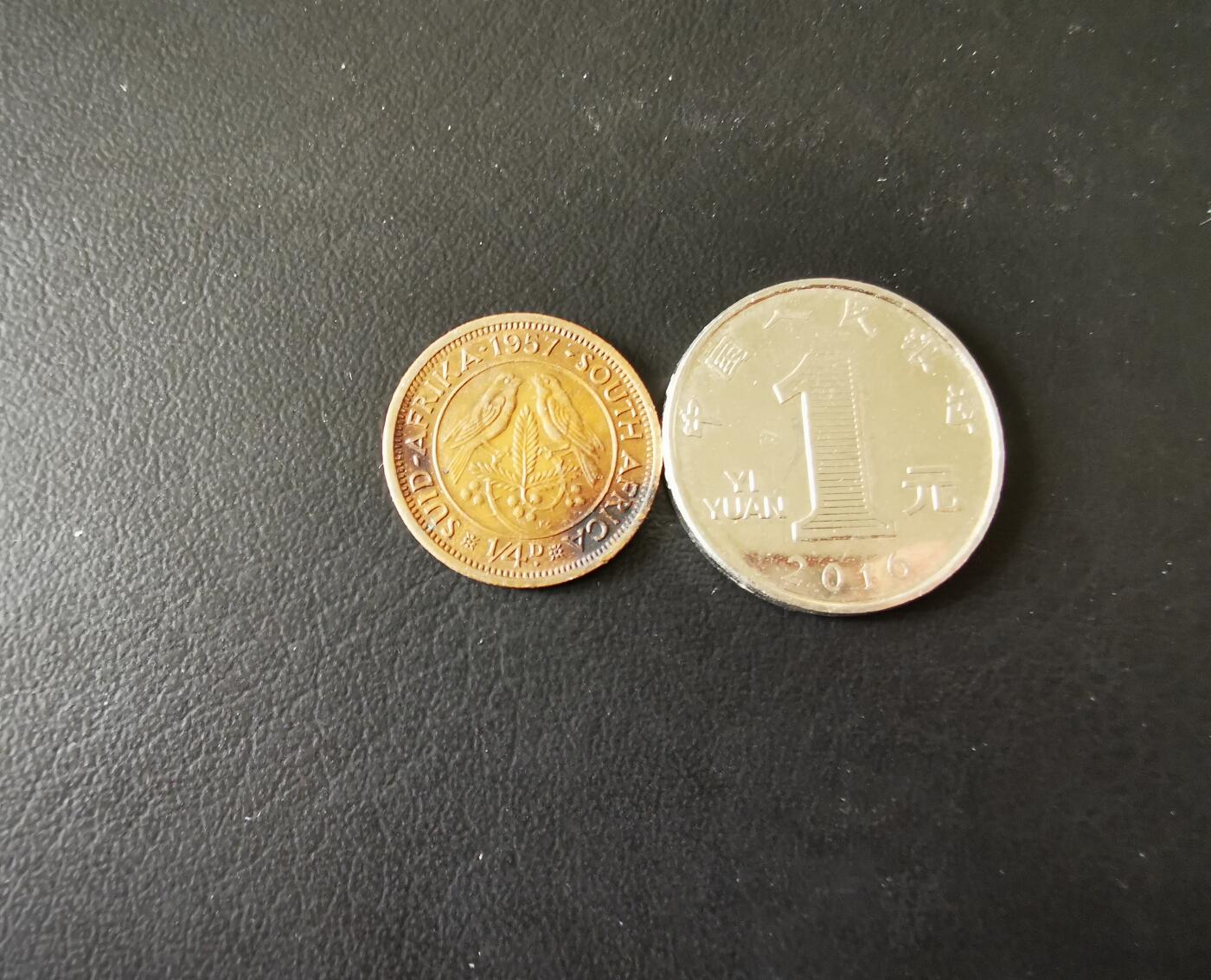 零零发外国硬币拍卖 无佣金 英属南非1/4便士