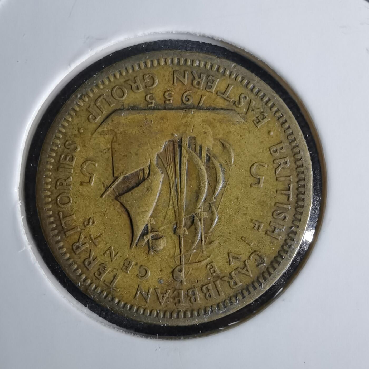 沼泽如烟--第1038场 东加勒比1955年五分分