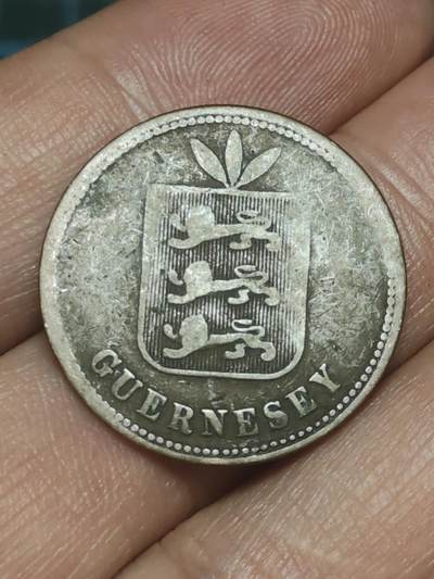 2026年第三十八场(总第二百零七场）外国好品散币场(免佣金) - 英属根西岛🇬🇬1868年2道布(维多利亚女王时期，第二版首发年)