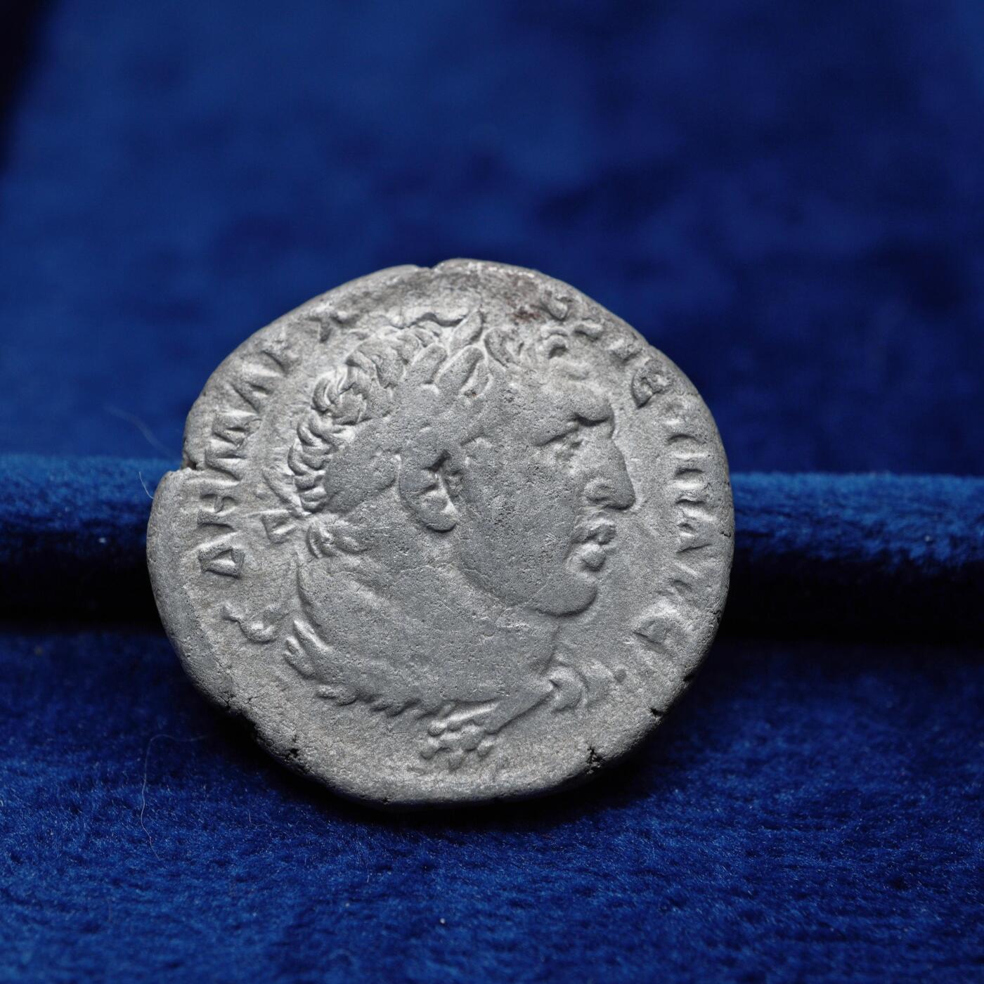 琋语集藏2026年04月欧洲古典打制币拍卖 古罗马塞琉西亚行省-佩里亚 图拉真与大力神4德银币