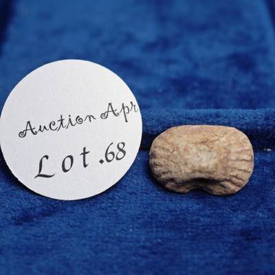 琋语集藏2026年04月欧洲古典打制币拍卖 - 古埃及陶质/滑石元宝形印