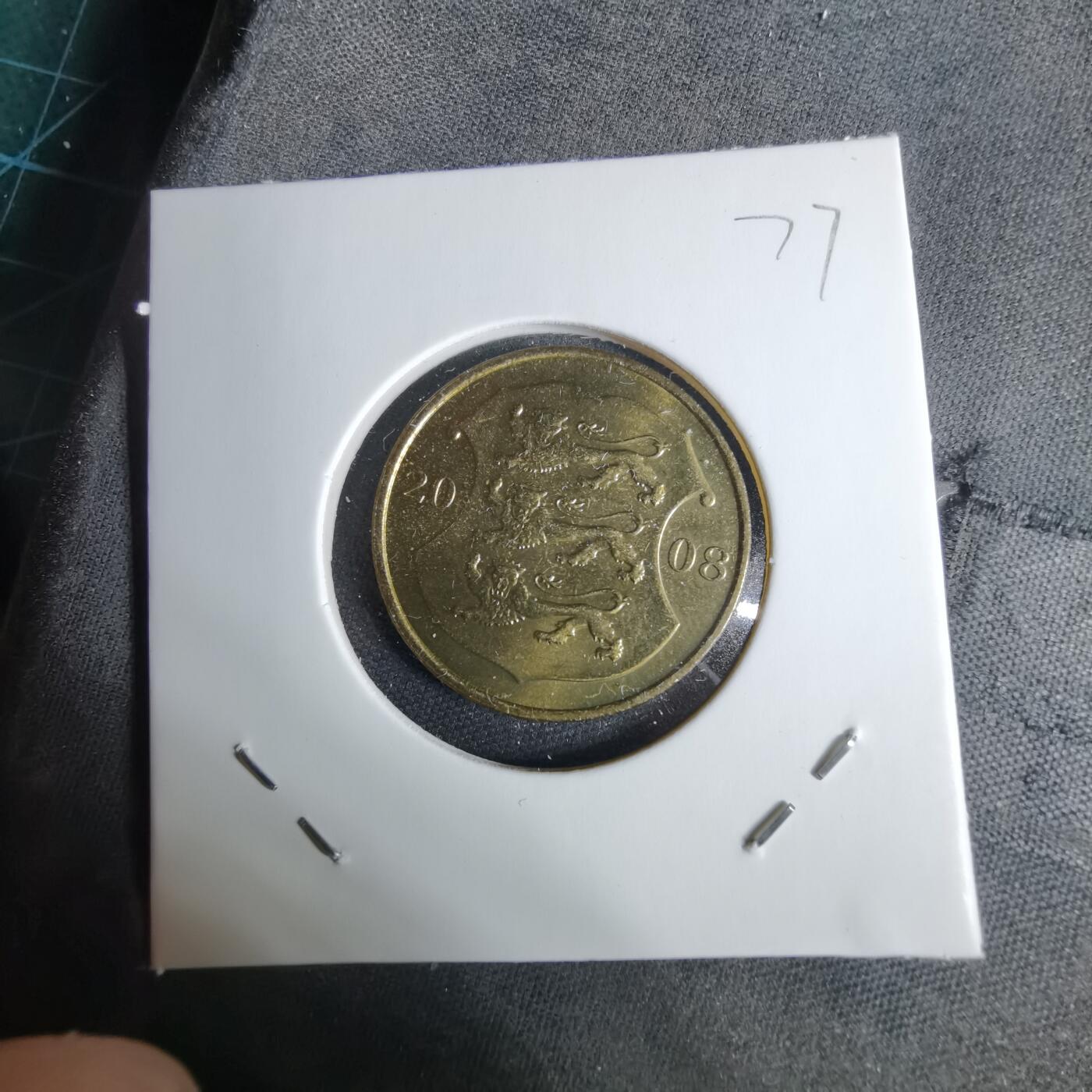 沼泽如烟--第1038场 爱沙尼亚2008年1克朗