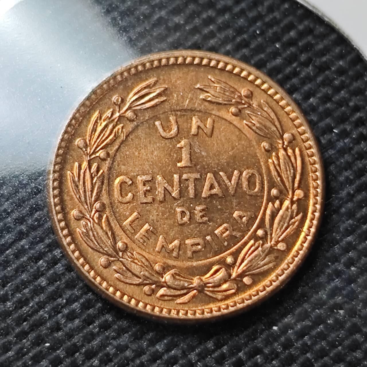 KK钱币收藏小铺  第412期 2月预留时间 周末发货 1957洪都拉斯1分好品