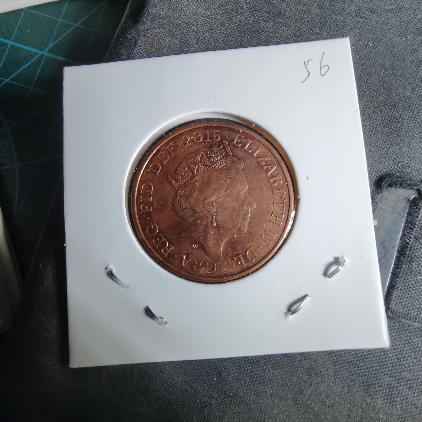 沼泽如烟--第1038场 英国2015年2便士