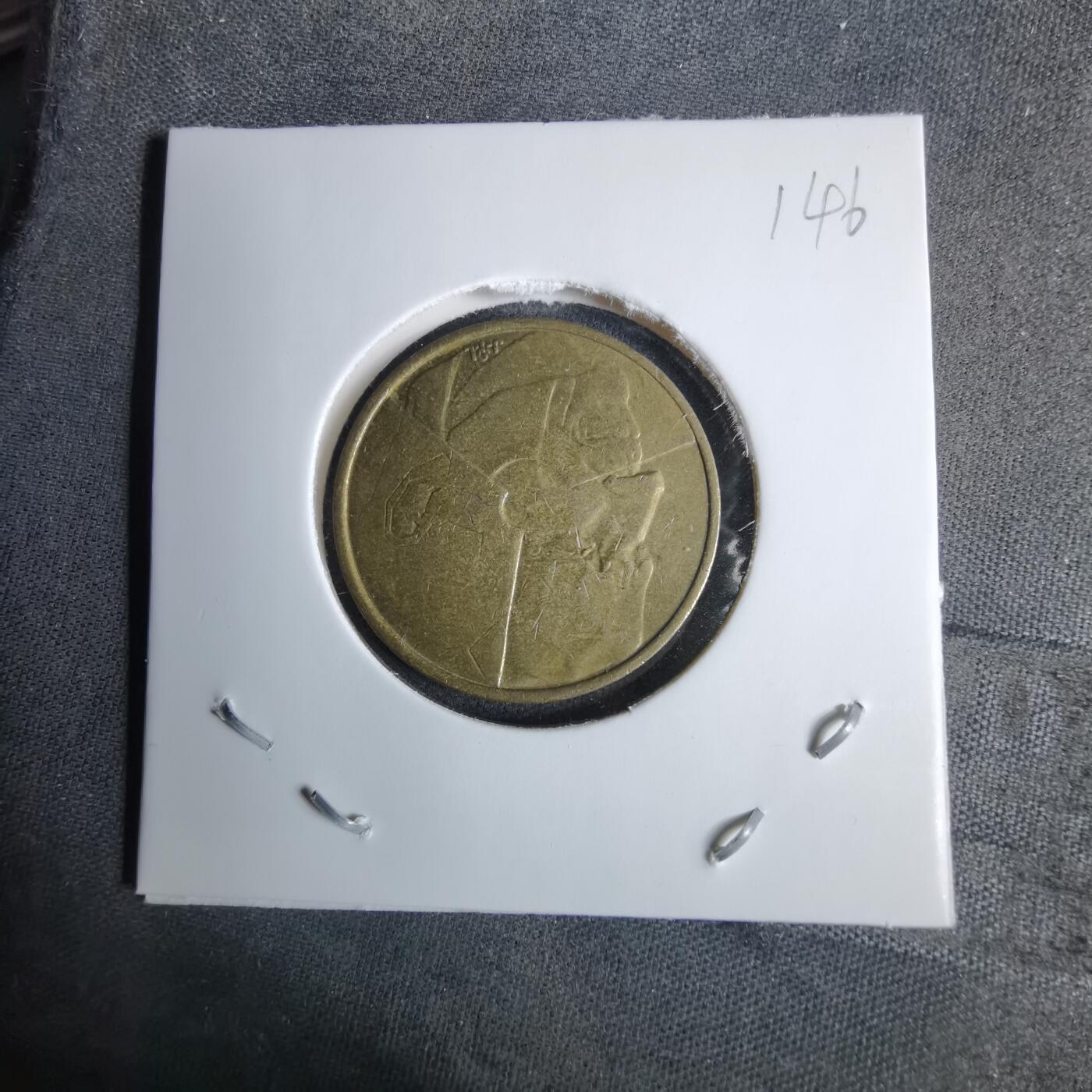 沼泽如烟--第1038场 比利时1986年5法郎