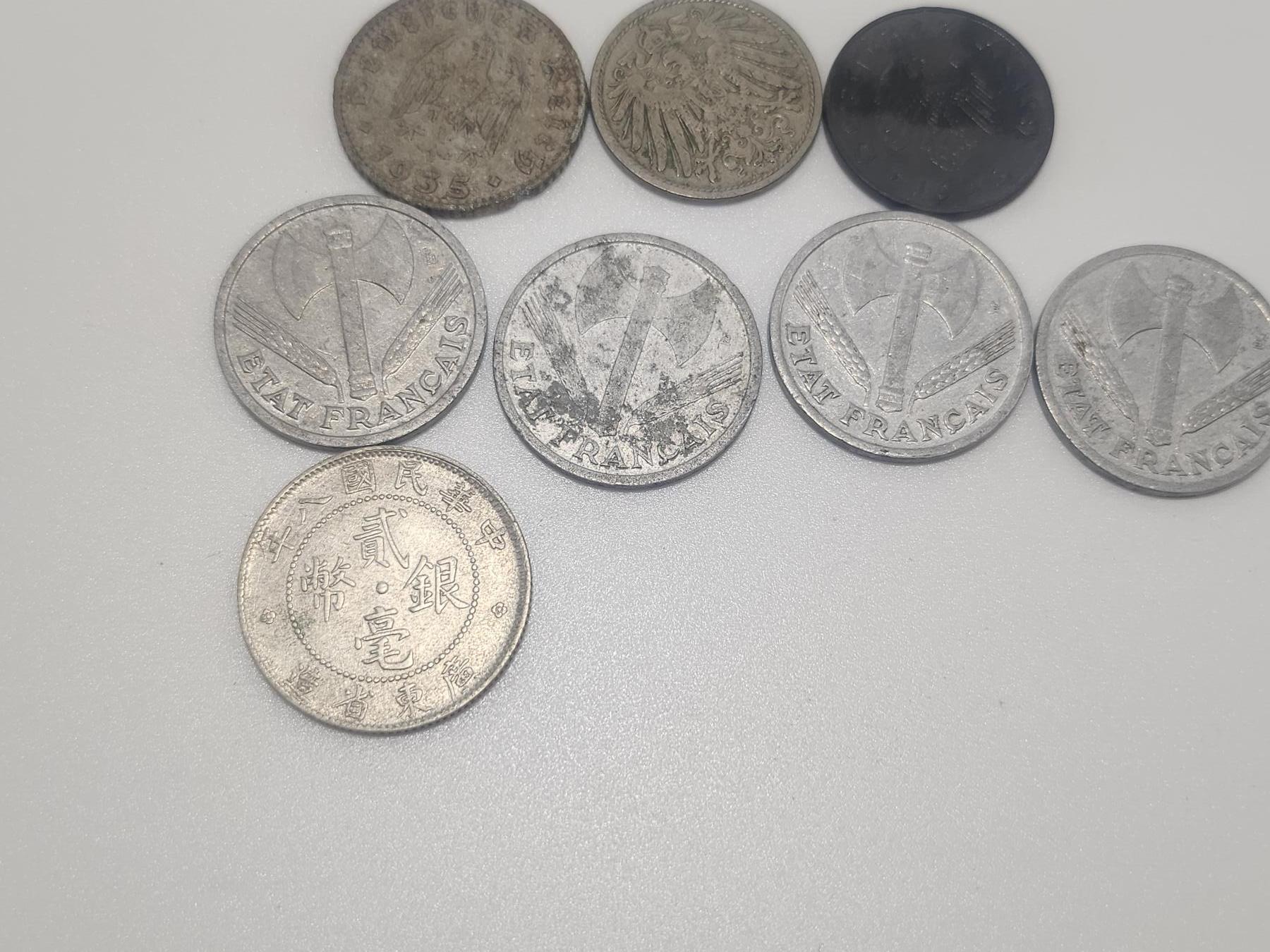 南水社第4次拍卖  各国硬币一组