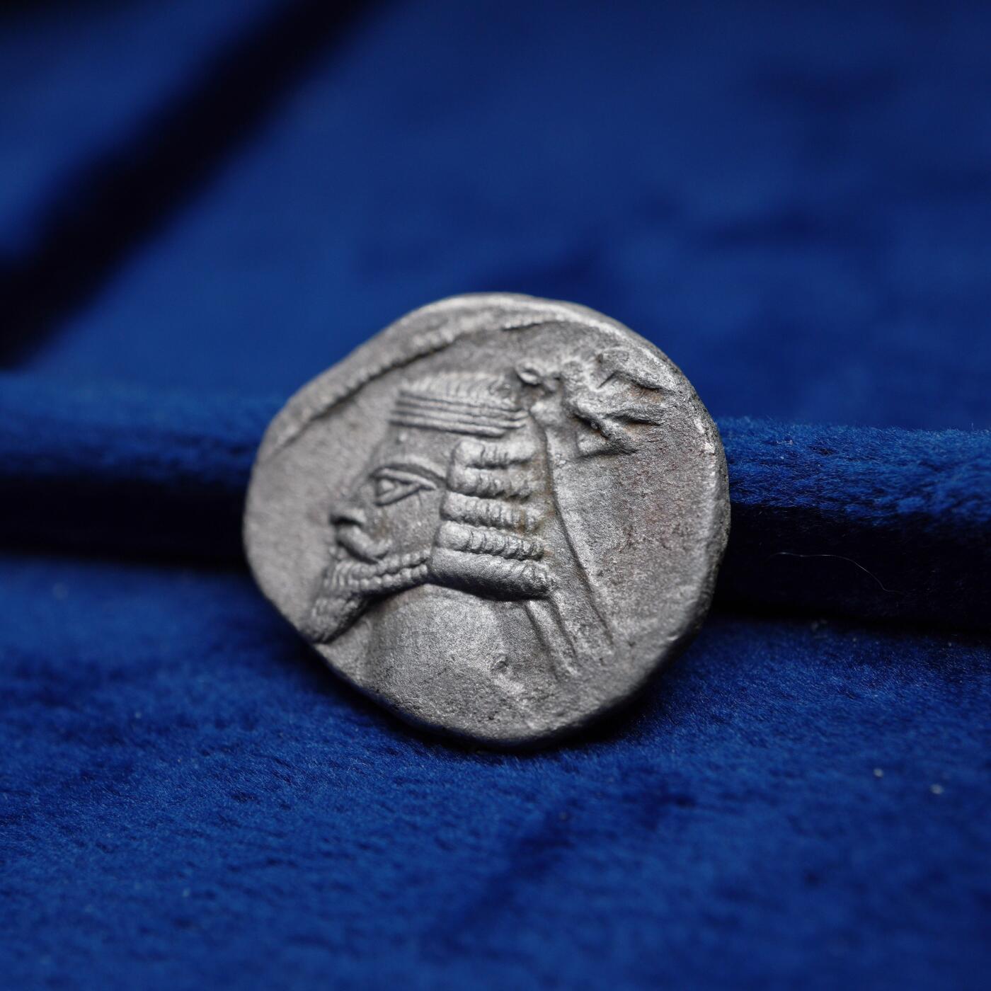 琋语集藏2026年04月欧洲古典打制币拍卖 帕提亚王国-弗拉特斯四世1德银币