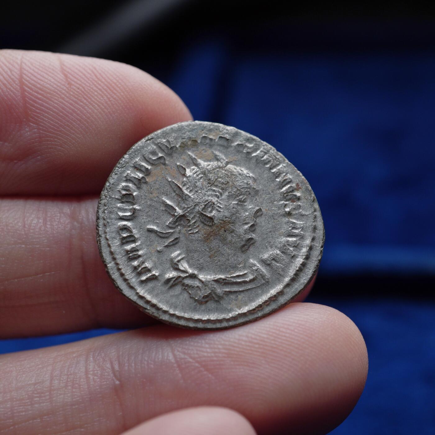 琋语集藏2026年04月欧洲古典打制币拍卖 古罗马帝国瓦勒良1安敦尼安洗银币