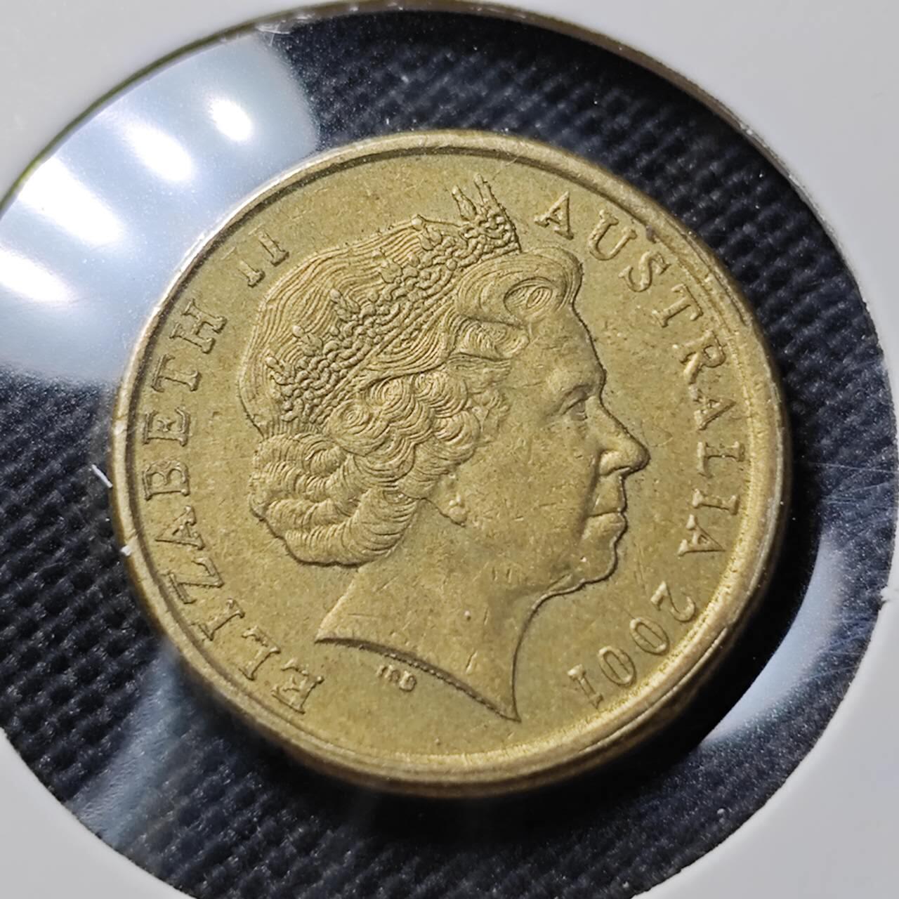 KK钱币收藏小铺  第410期 2月预留时间 周末发货  澳大利亚2元