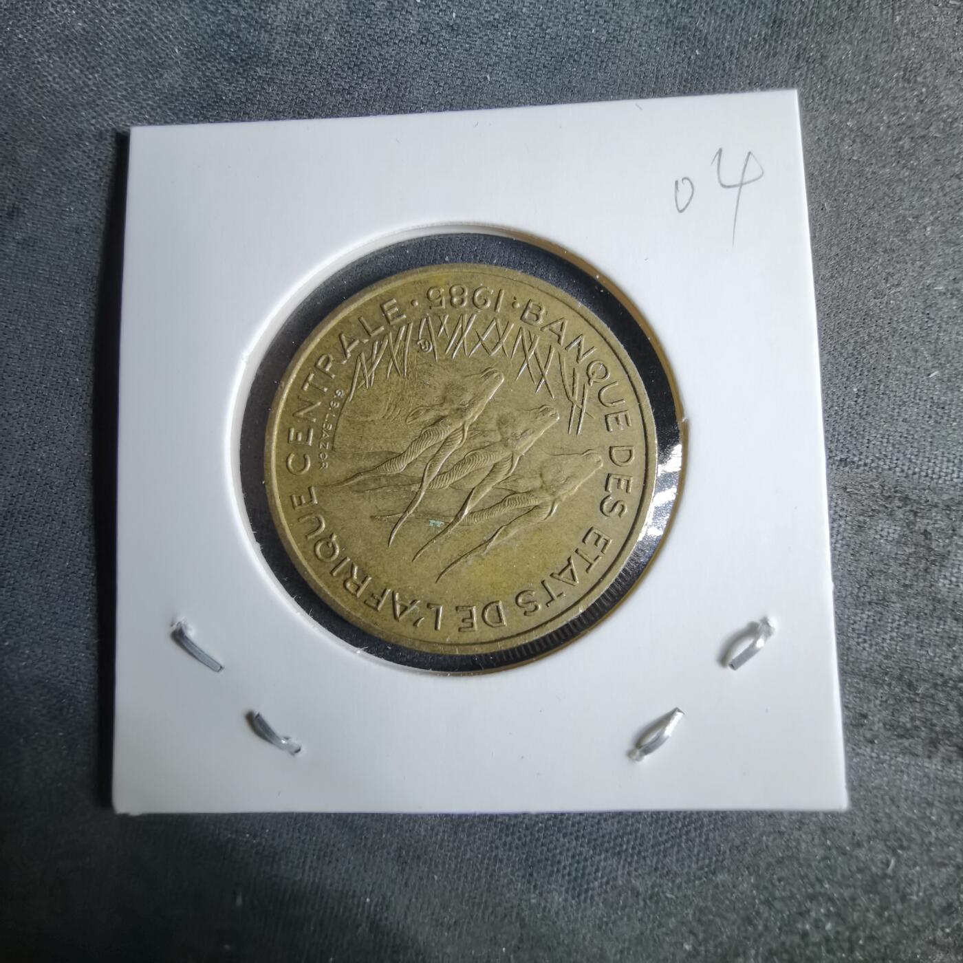 沼泽如烟--第1038场 中非1985年25法郎