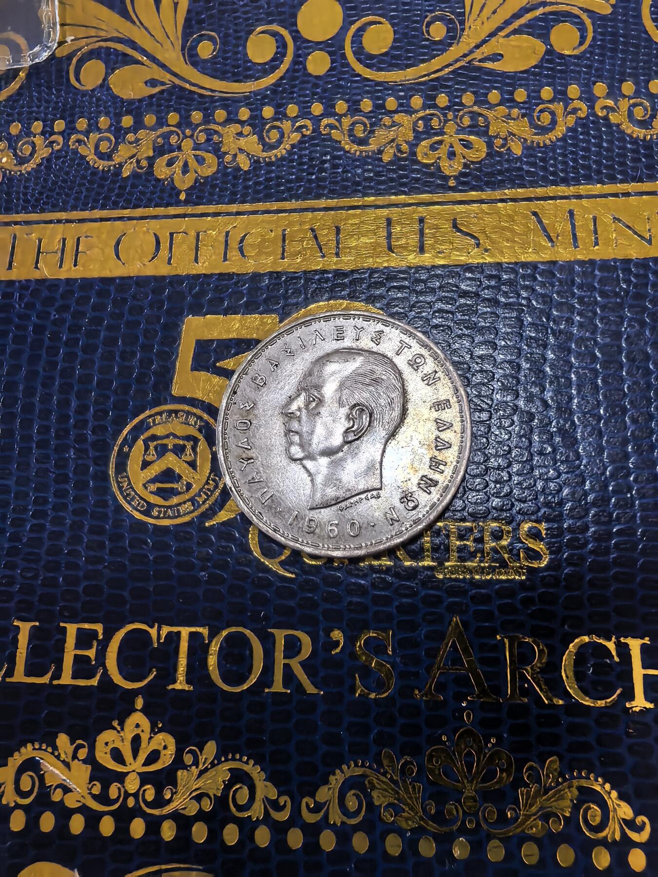 长老汇马年精选第十四场拍卖 1960希腊月亮女神20德拉克马银币，7.5克835银