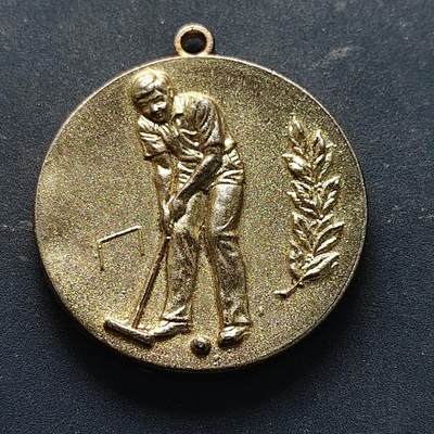 【全场包邮】纯粹捡漏拍516场【专场】 - 【纪念章】日本知多市老人门球大会优胜纪念章