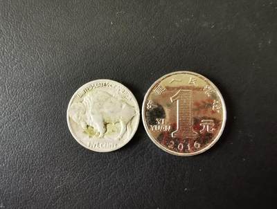 零零发外国硬币拍卖 无佣金 - 美国牦牛币无年份版