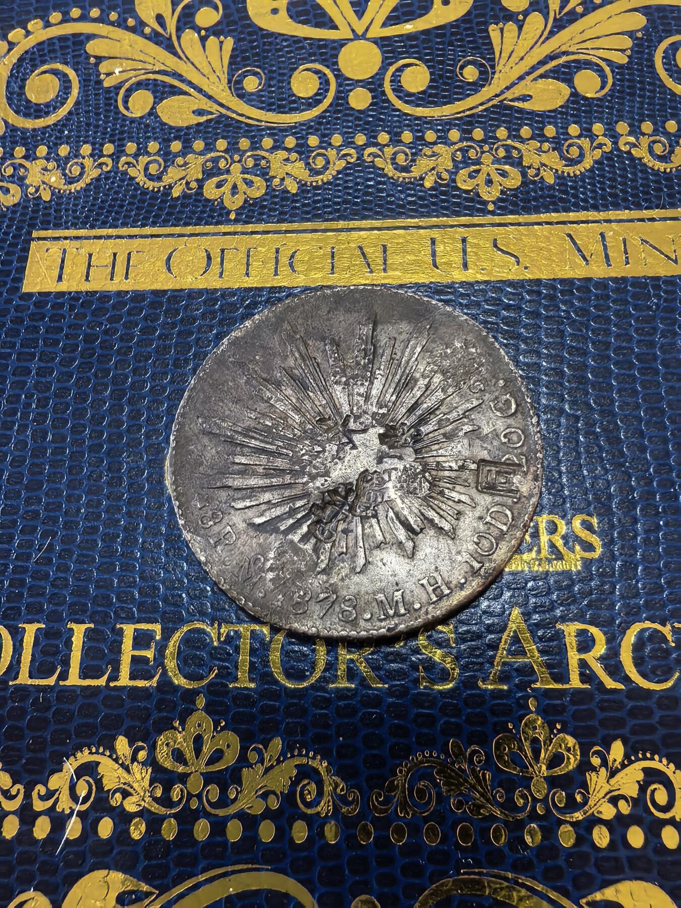 长老汇马年精选第十四场拍卖 1878Mo MH墨西哥8R鹰洋，墨西哥城造币厂，有戳