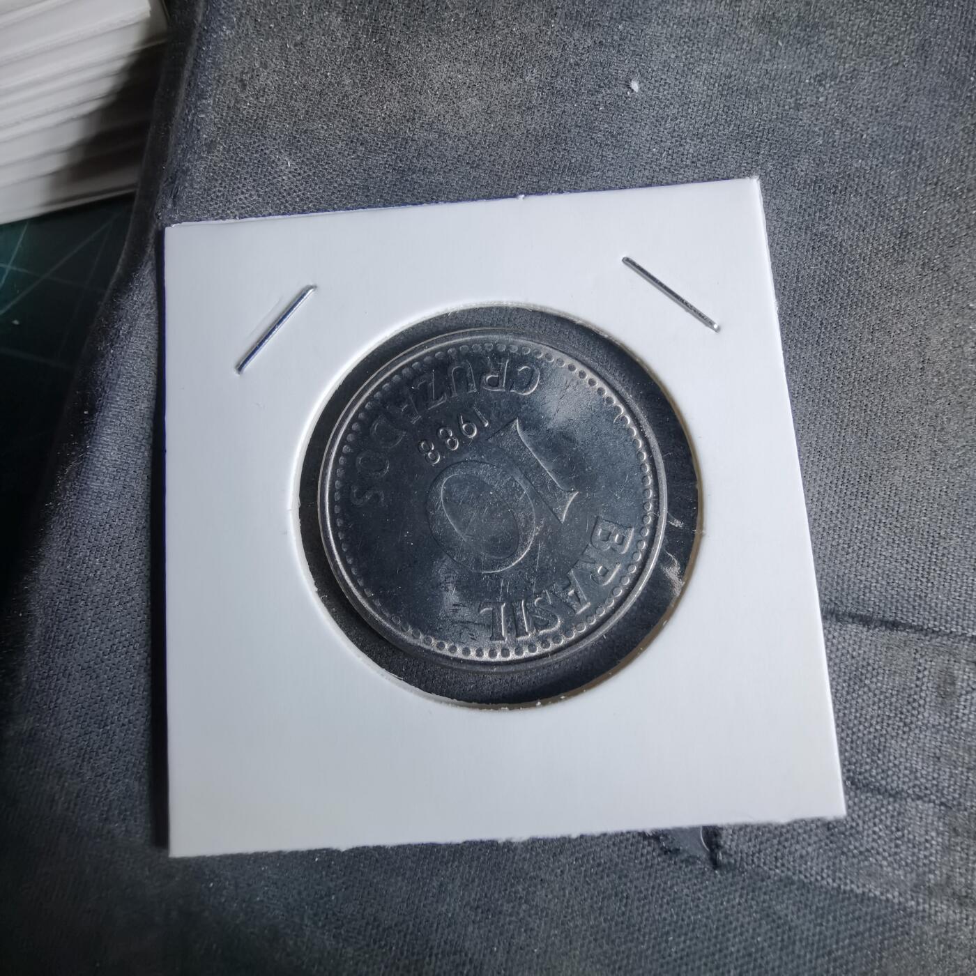 沼泽如烟--第1038场 巴西1988年10克鲁塞罗