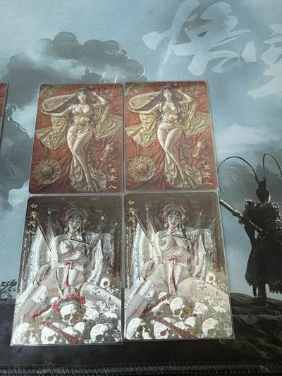 st-brush妖姬传第二弹十分稀有粗闪玉贵人，白骨夫人 - st-brush妖姬传第二弹十分稀有粗闪玉贵人，白骨夫人