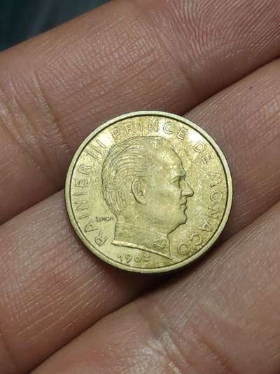 2026年第三十八场(总第二百零七场）外国好品散币场(免佣金) - 摩纳哥🇲🇨1962年10生丁(兰尼埃三世第二套，Owl–猫头鹰标)