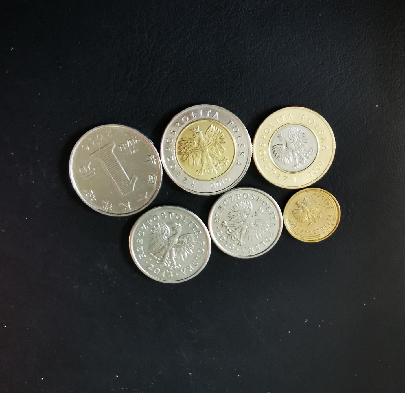 零零发外国硬币拍卖 无佣金 波兰一组