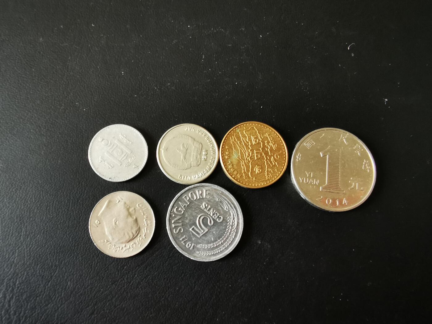 零零发外国硬币拍卖 无佣金 杂币一组