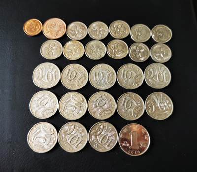 零零发外国硬币拍卖 无佣金 - 澳大利亚19.95元