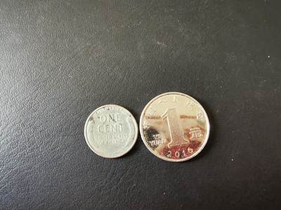 零零发外国硬币拍卖 无佣金 - 美国1943年1分