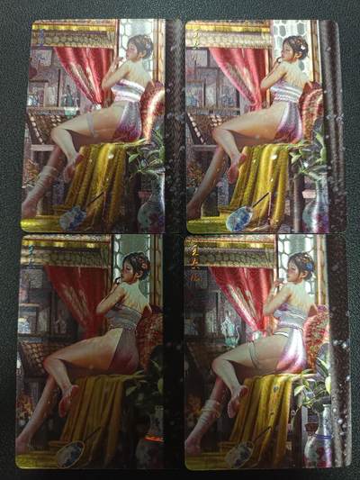 天玑星卡拍第182期《3.30周一截拍》持续收拍收评中 满赠卡需备注 - 焱卡文化 人间传 王六儿 折光+幻彩折光 四张