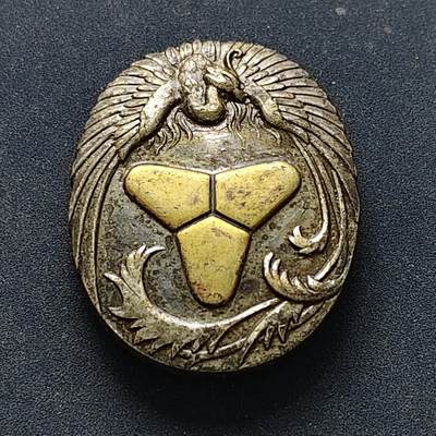 【全场包邮】纯粹捡漏拍516场【专场】 - 【纪念章】日本昭和11年天皇视察埼玉县消防协会纪念章