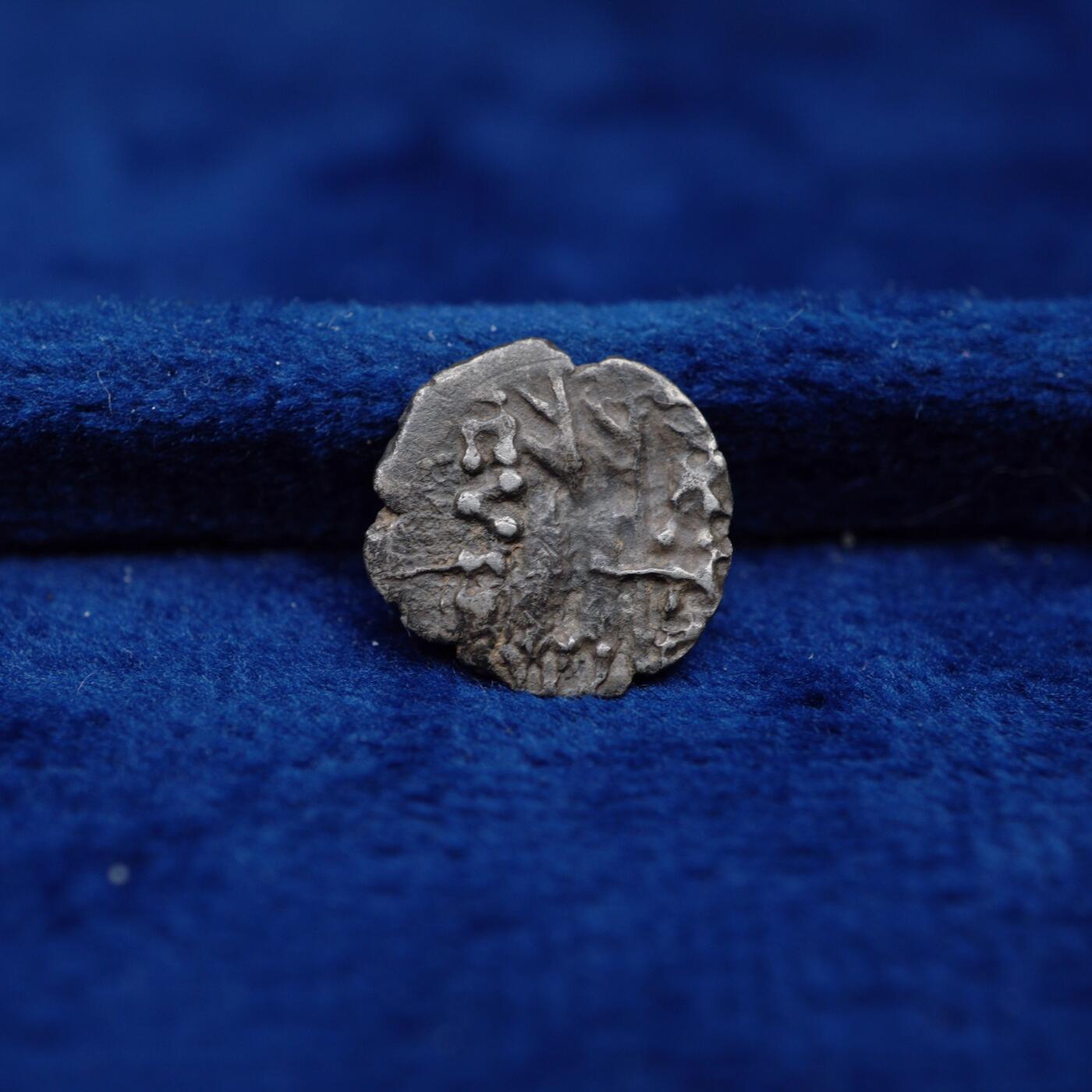 琋语集藏2026年04月欧洲古典打制币拍卖 月氏仿巴克特里亚攸克拉提底斯一世奥波银币