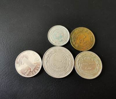 零零发外国硬币拍卖 无佣金 - 约旦一组