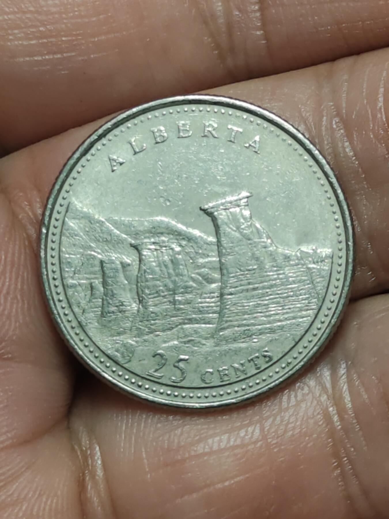 2026年第三十八场(总第二百零七场）外国好品散币场(免佣金) 加拿大🇨🇦1992单年份25分(加拿大联邦成立125周年纪念币，阿尔伯塔省版)