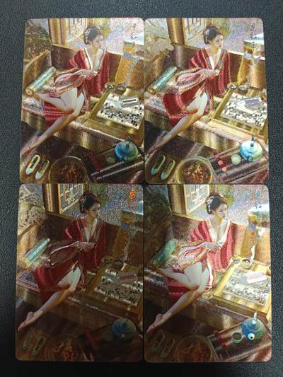 天玑星卡拍第182期《3.30周一截拍》持续收拍收评中 满赠卡需备注 - 焱卡文化 人间传 风花雪月 梁红玉 折光+幻彩折光 四张