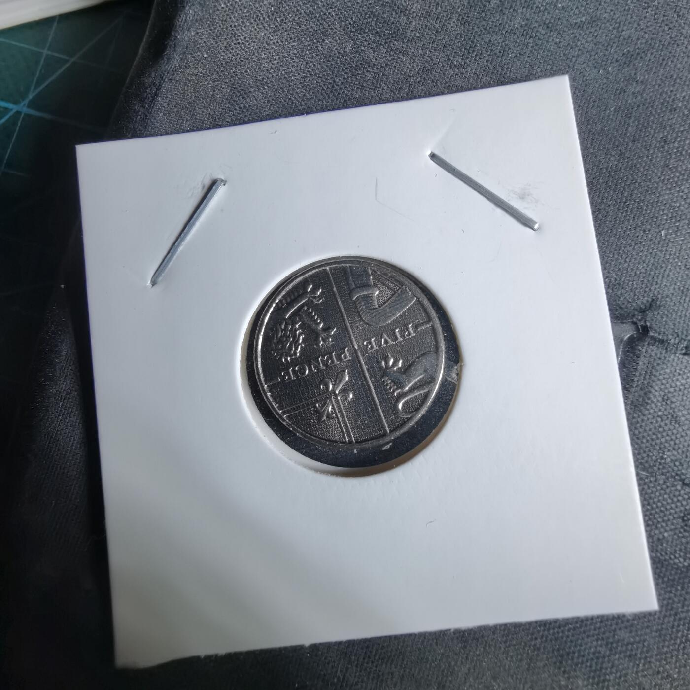 沼泽如烟--第1038场 英国2014年5便士