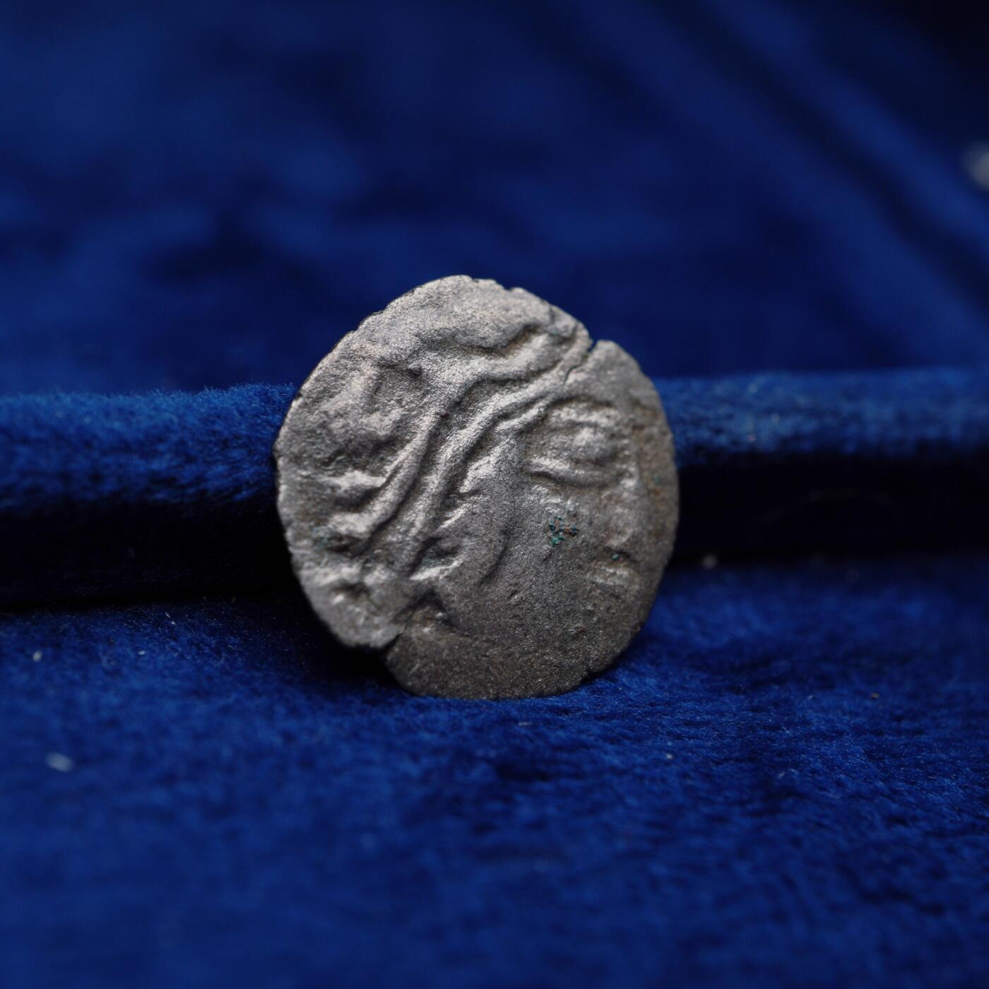 琋语集藏2026年04月欧洲古典打制币拍卖 古希腊科马基尼地区模仿塞琉古德米特里一世德拉克马银币