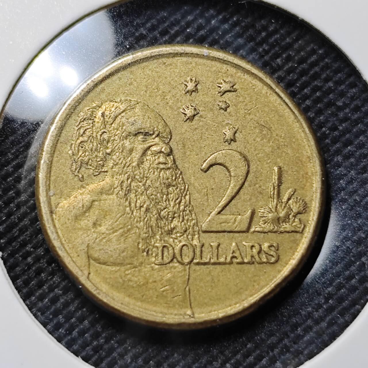 KK钱币收藏小铺  第410期 2月预留时间 周末发货  澳大利亚2元